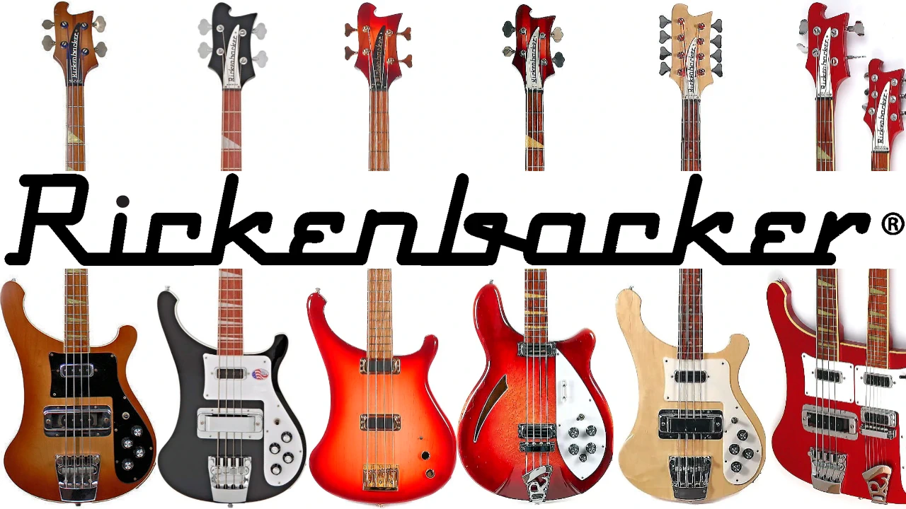 Rickenbacker basses, history, models and artists who used them